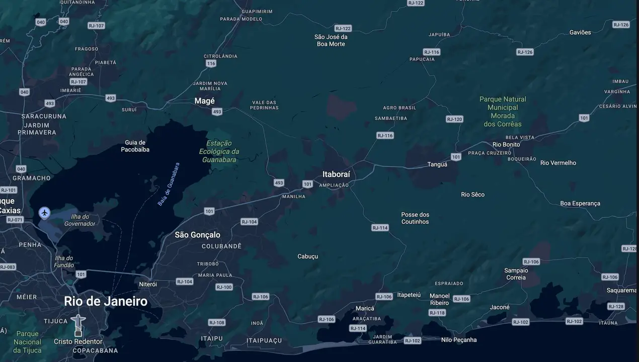 Mapa eleitoral de Sergio Soares