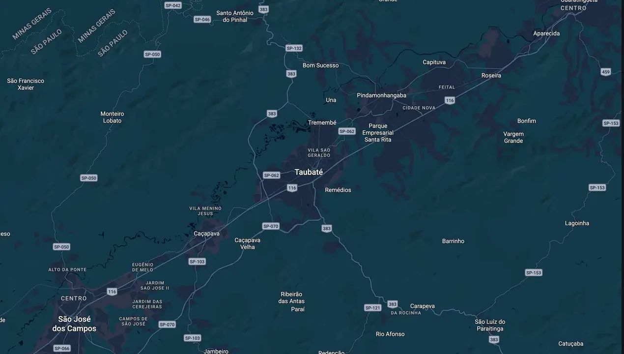 Mapa eleitoral de Sergio Victor