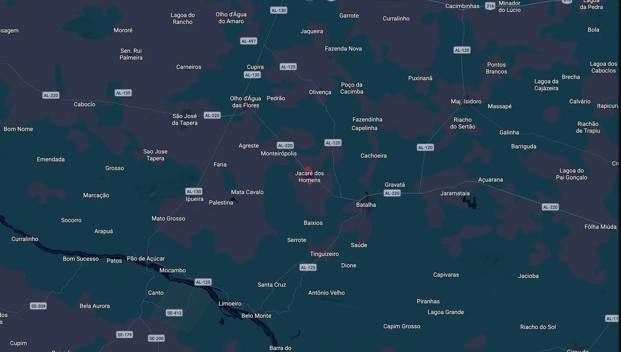 Mapa eleitoral de Socorrinho