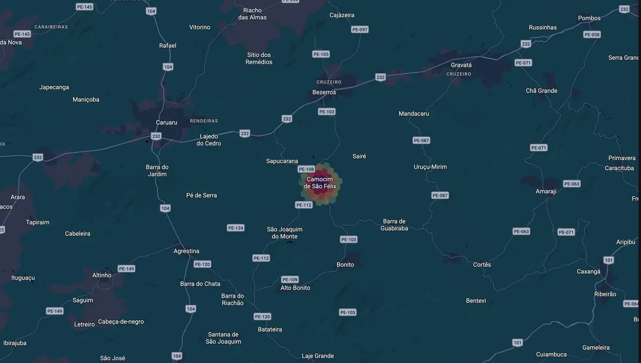 Mapa eleitoral de Sostenes