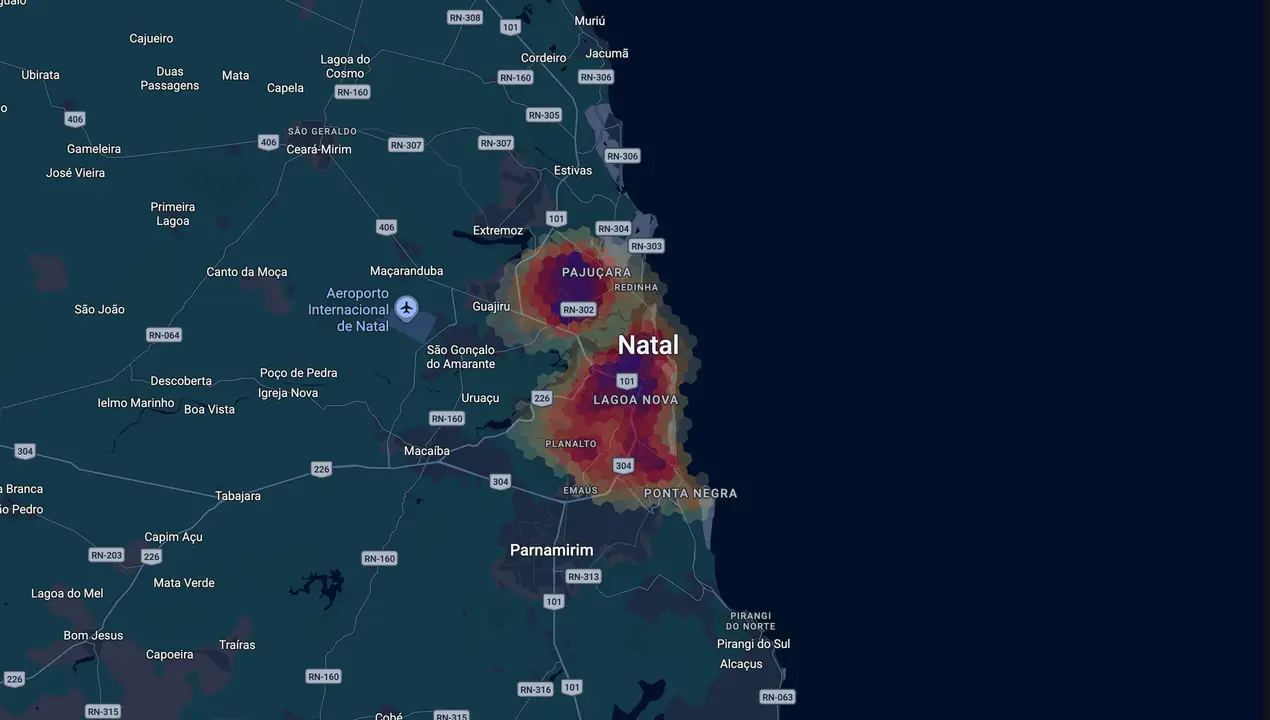 Mapa eleitoral de Subtenente Eliabe