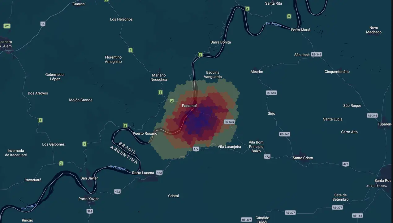 Mapa eleitoral de Taffarel