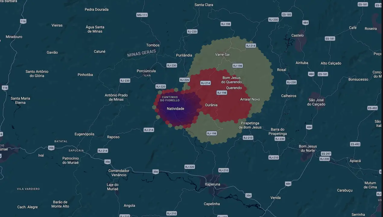 Mapa eleitoral de Taninho