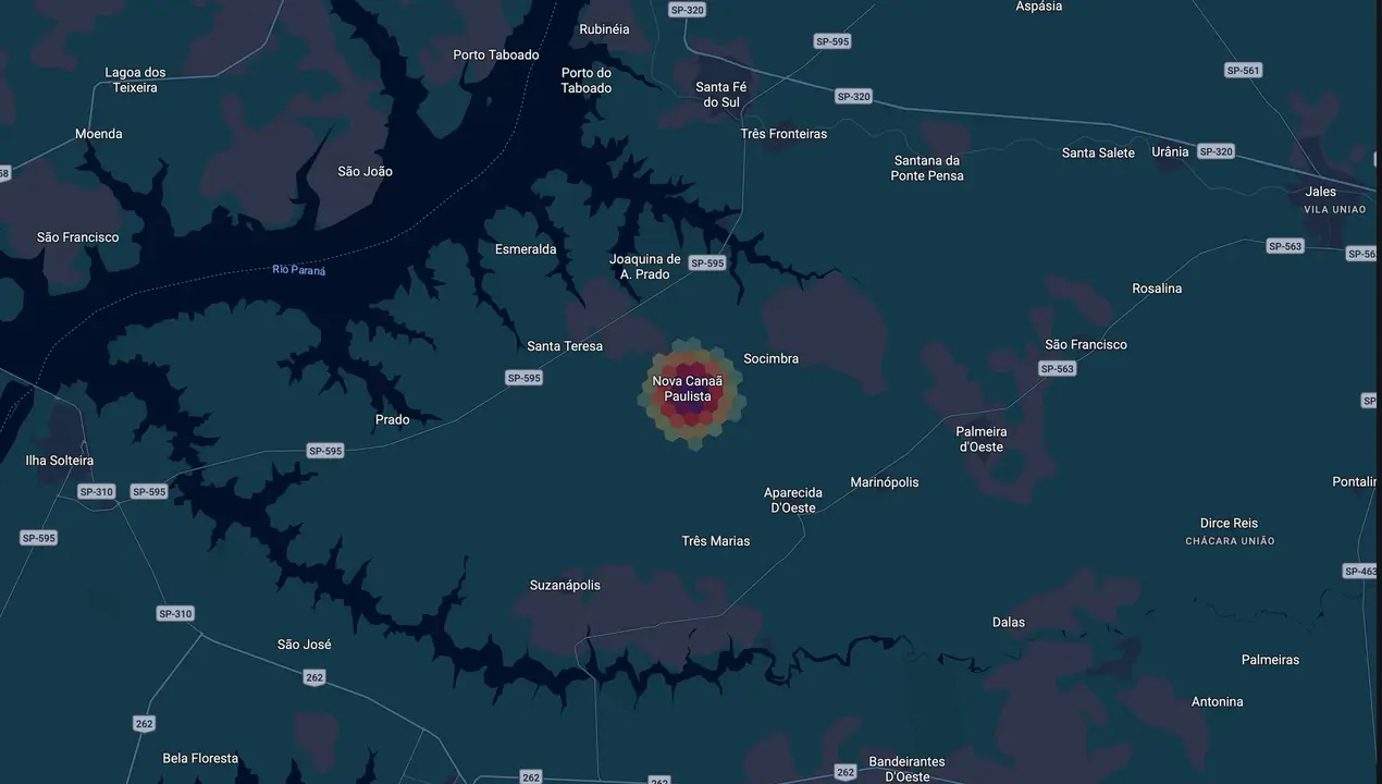 Mapa eleitoral de Thais