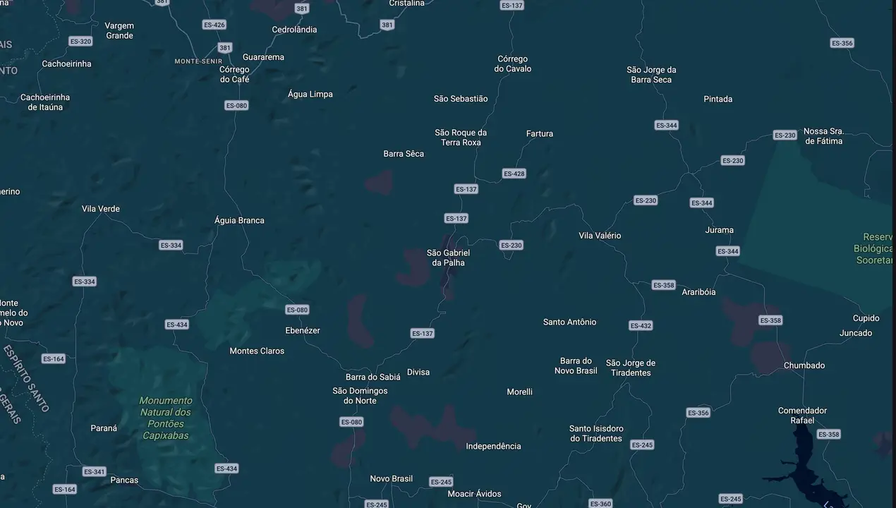 Mapa eleitoral de Tiago Rocha