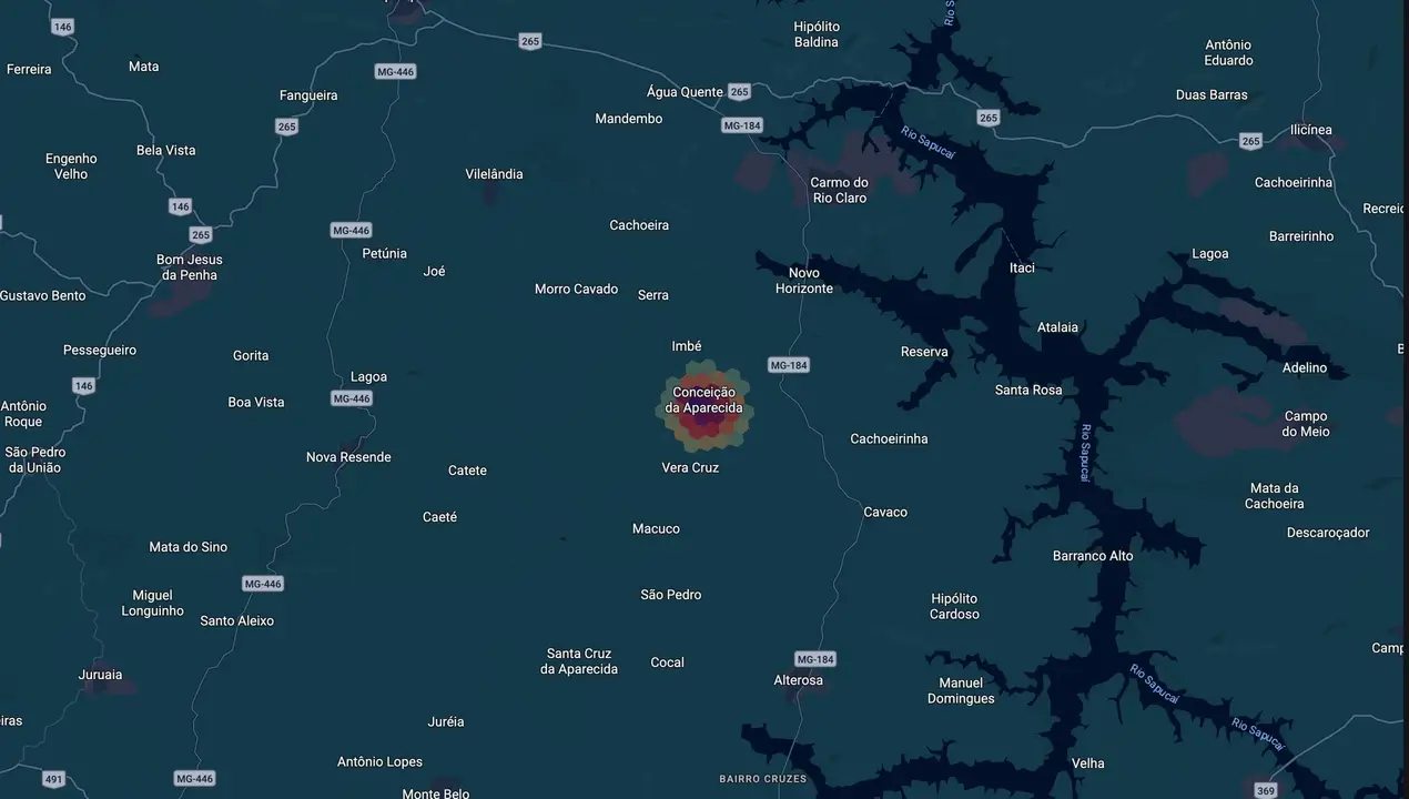 Mapa eleitoral de Tonhão