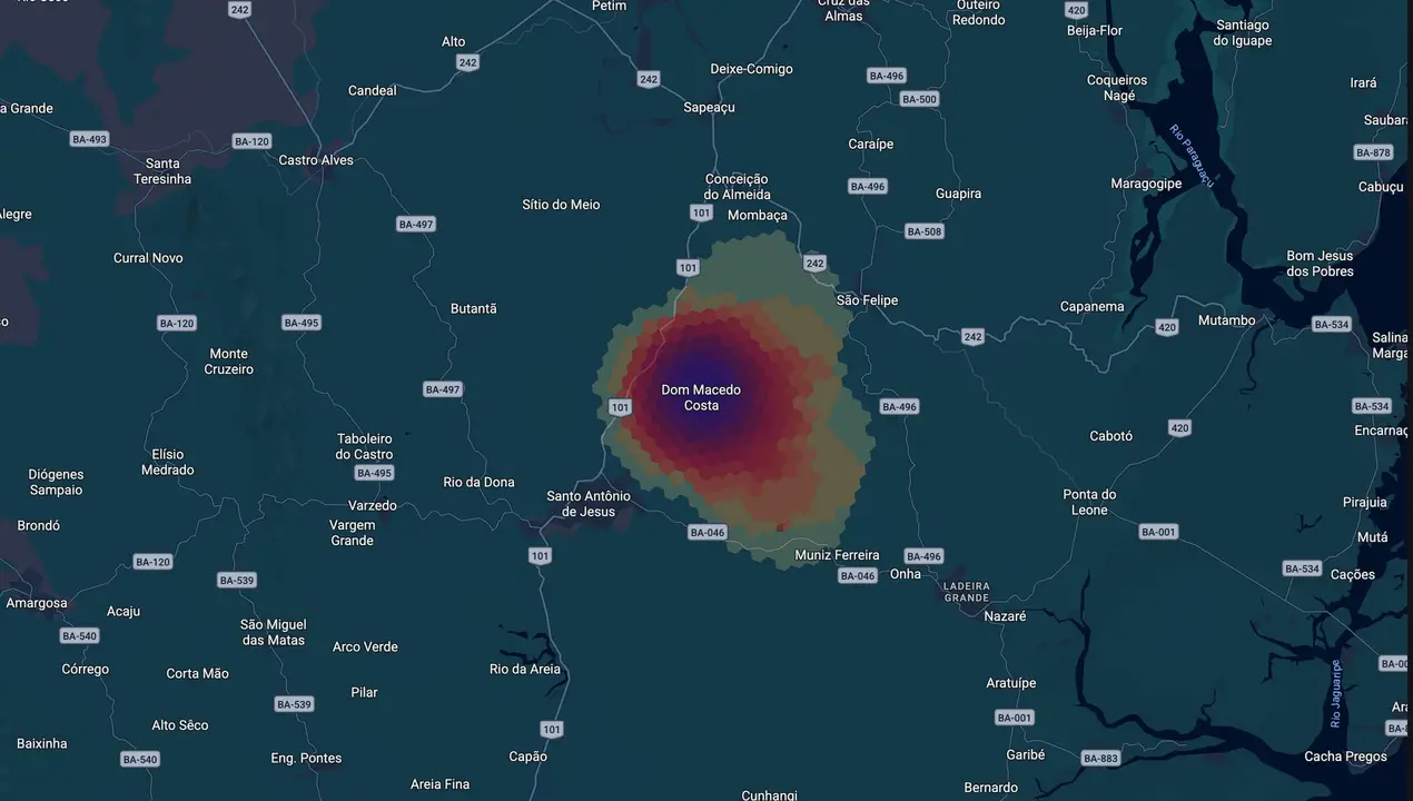 Mapa eleitoral de Tote Froes