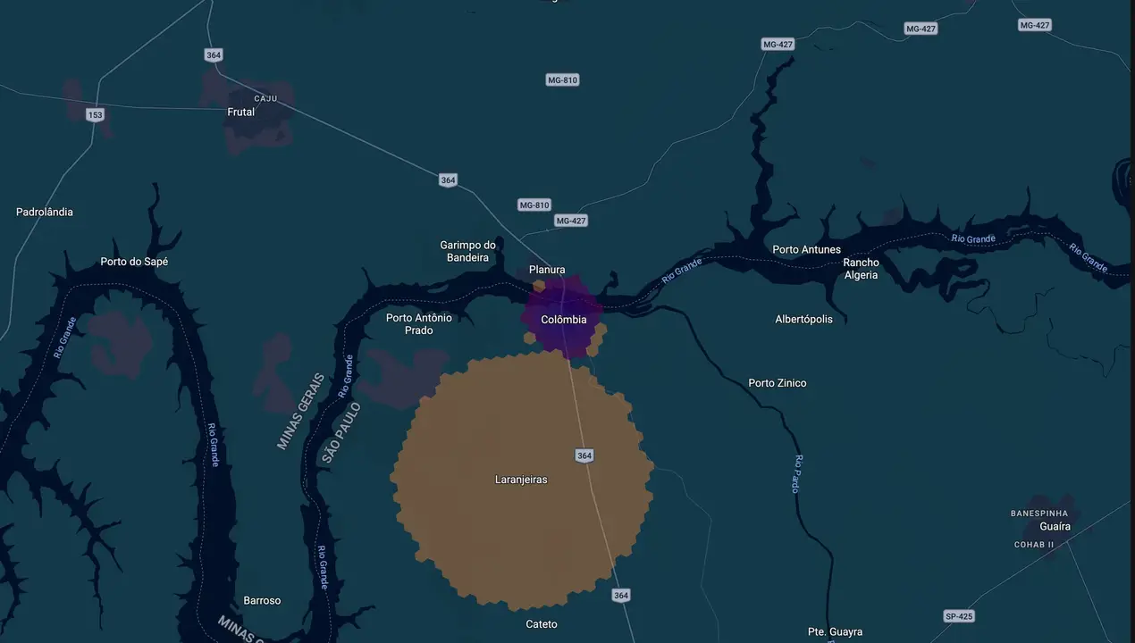Mapa eleitoral de Tuta