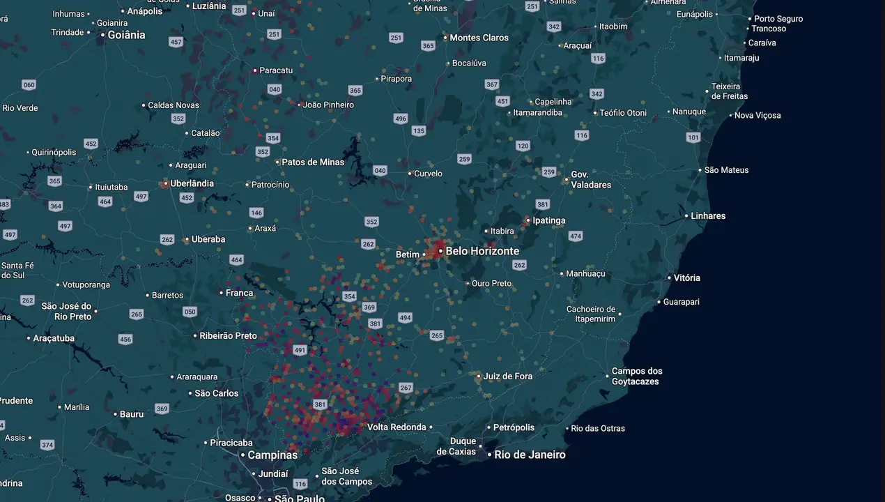 Mapa eleitoral de Ulysses Gomes