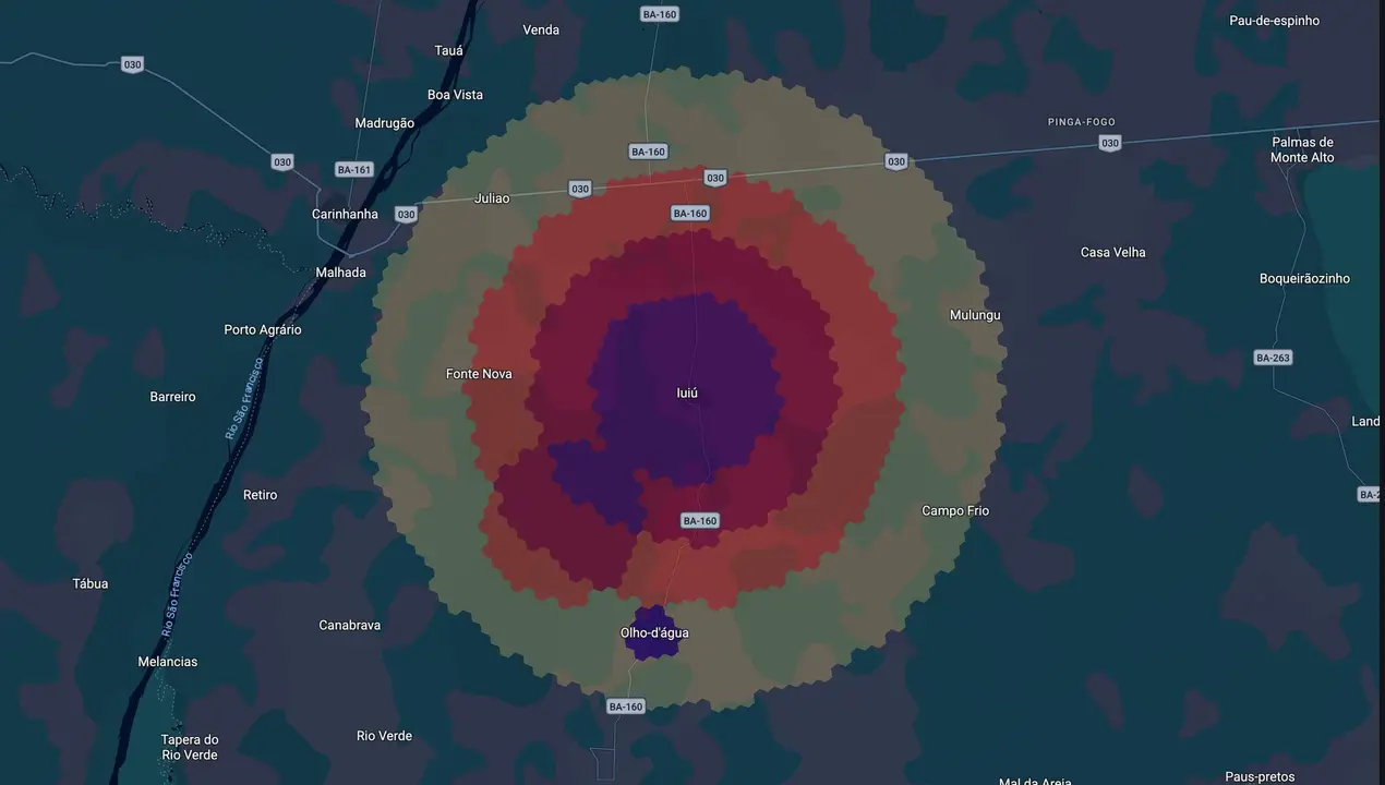 Mapa eleitoral de Valdinha