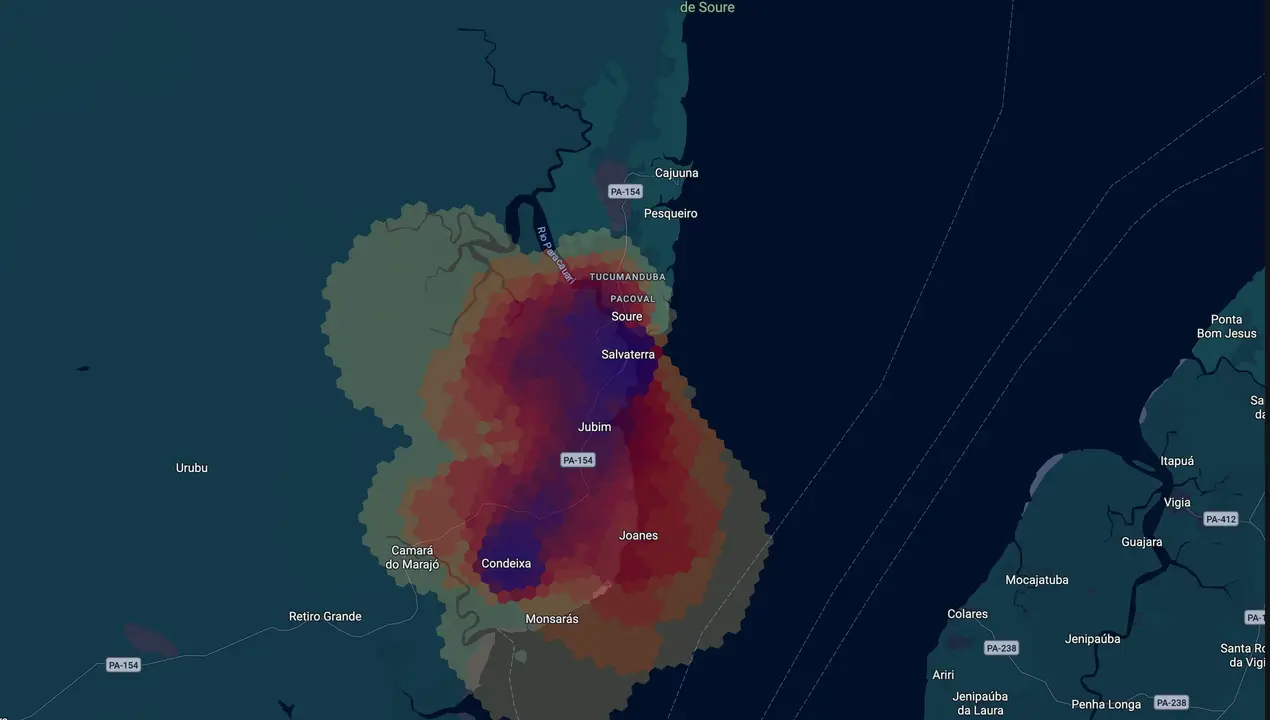 Mapa eleitoral de Valentim