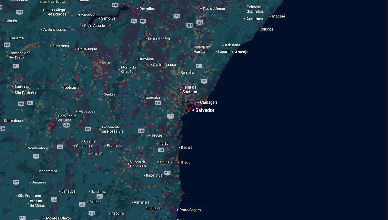 Mapa eleitoral de Valmir Assunção
