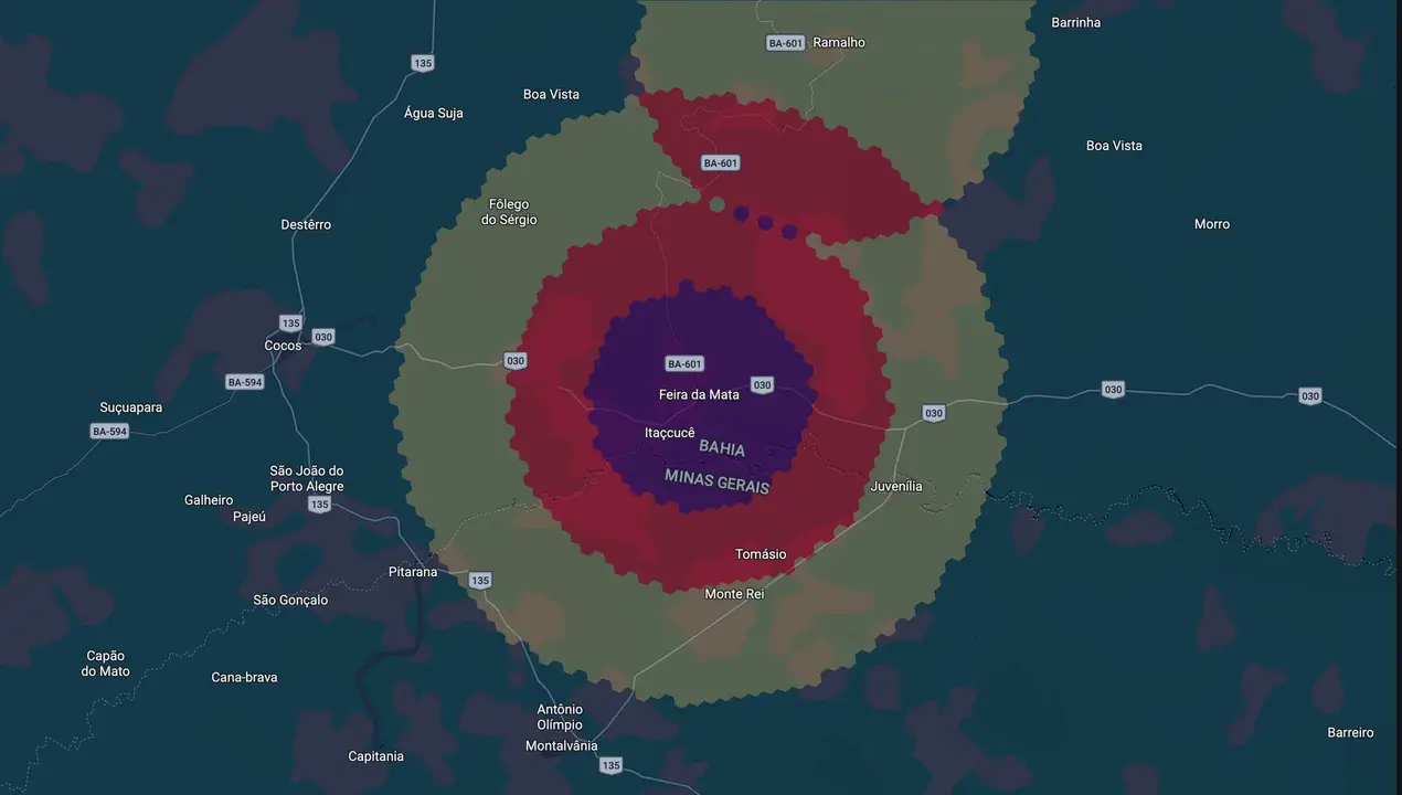 Mapa eleitoral de Valmir Rodrigues