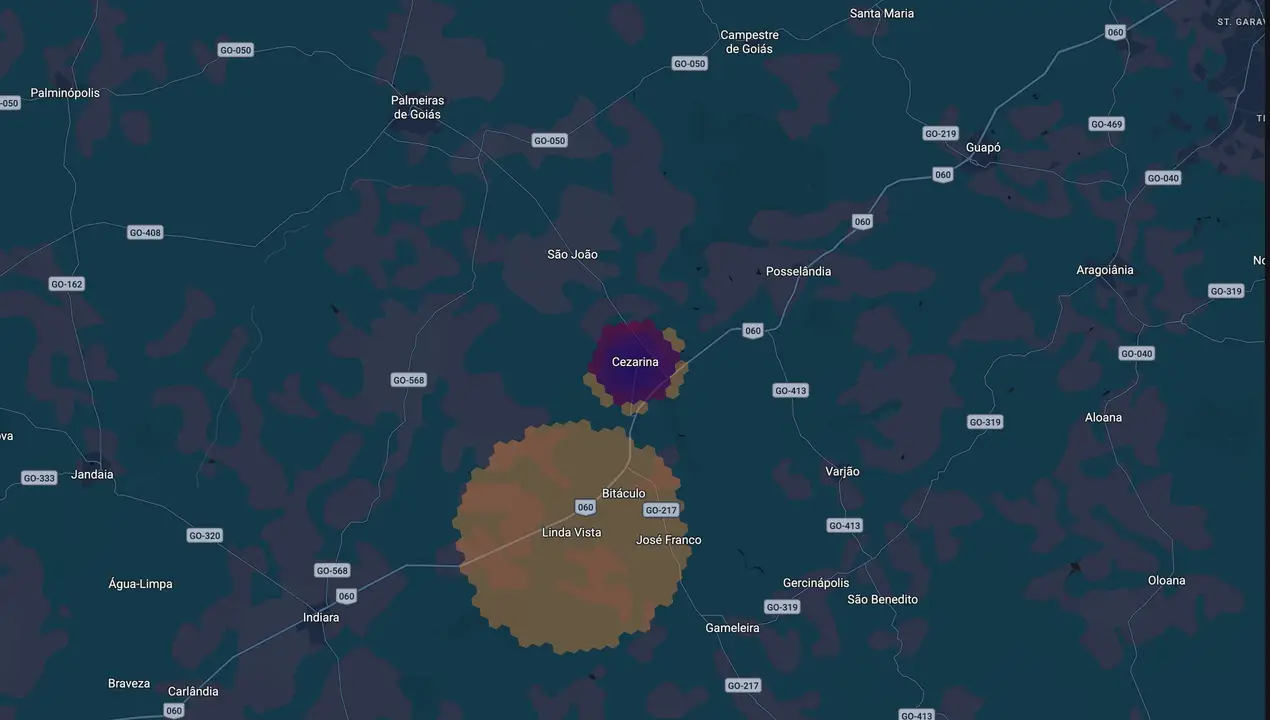 Mapa eleitoral de Valtenir