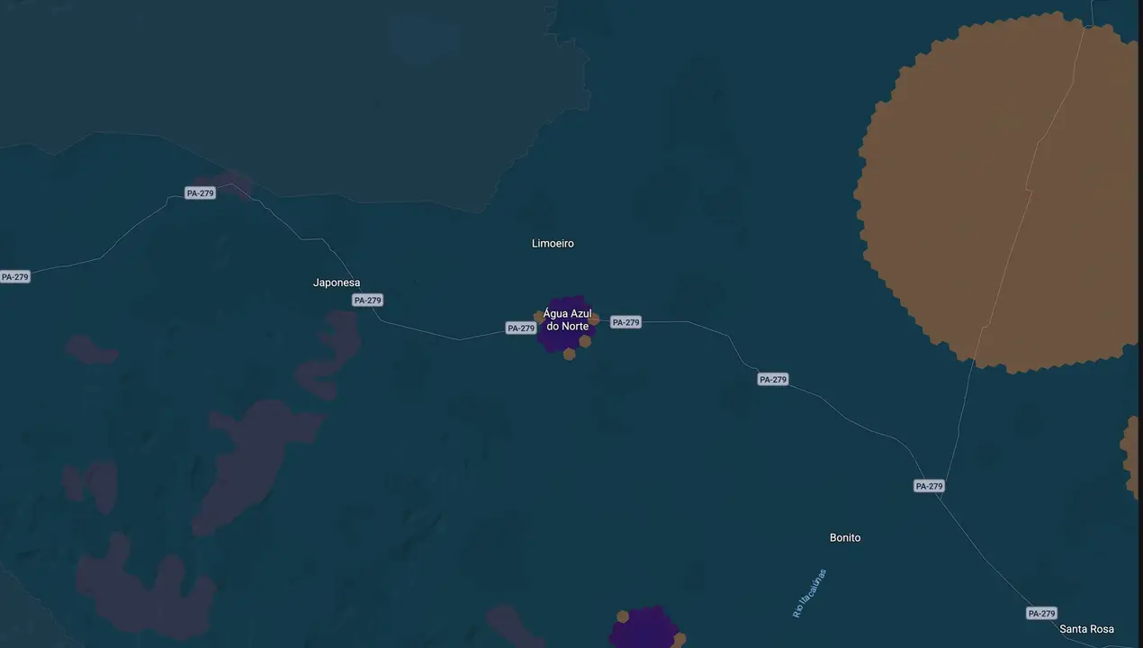 Mapa eleitoral de Vandin