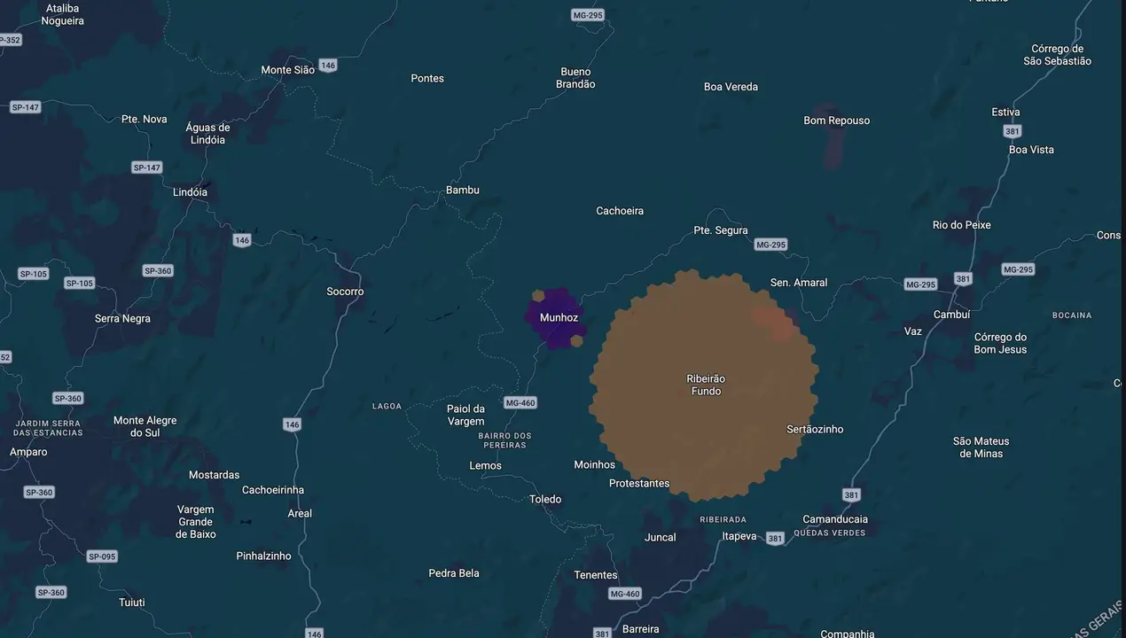 Mapa eleitoral de Vardão