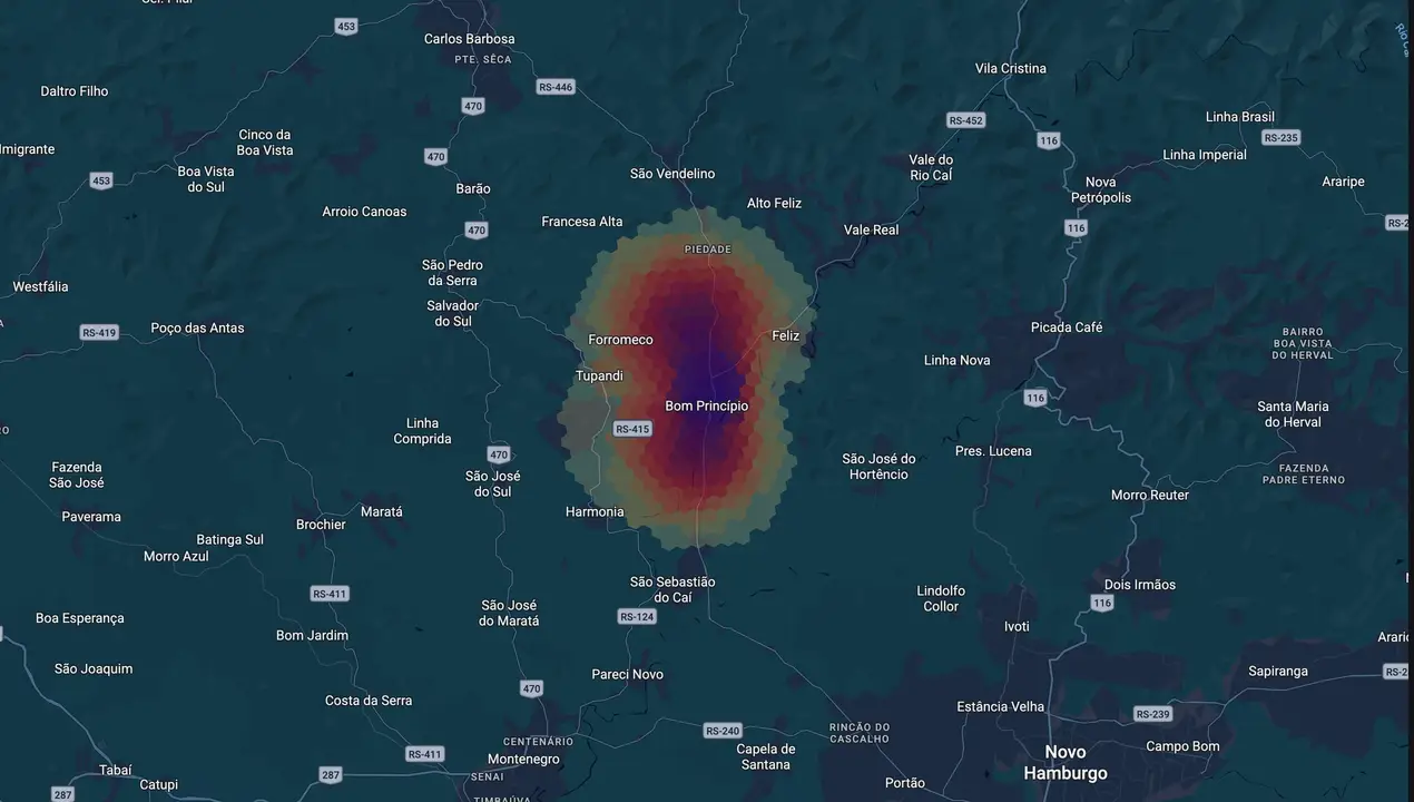Mapa eleitoral de Vasco