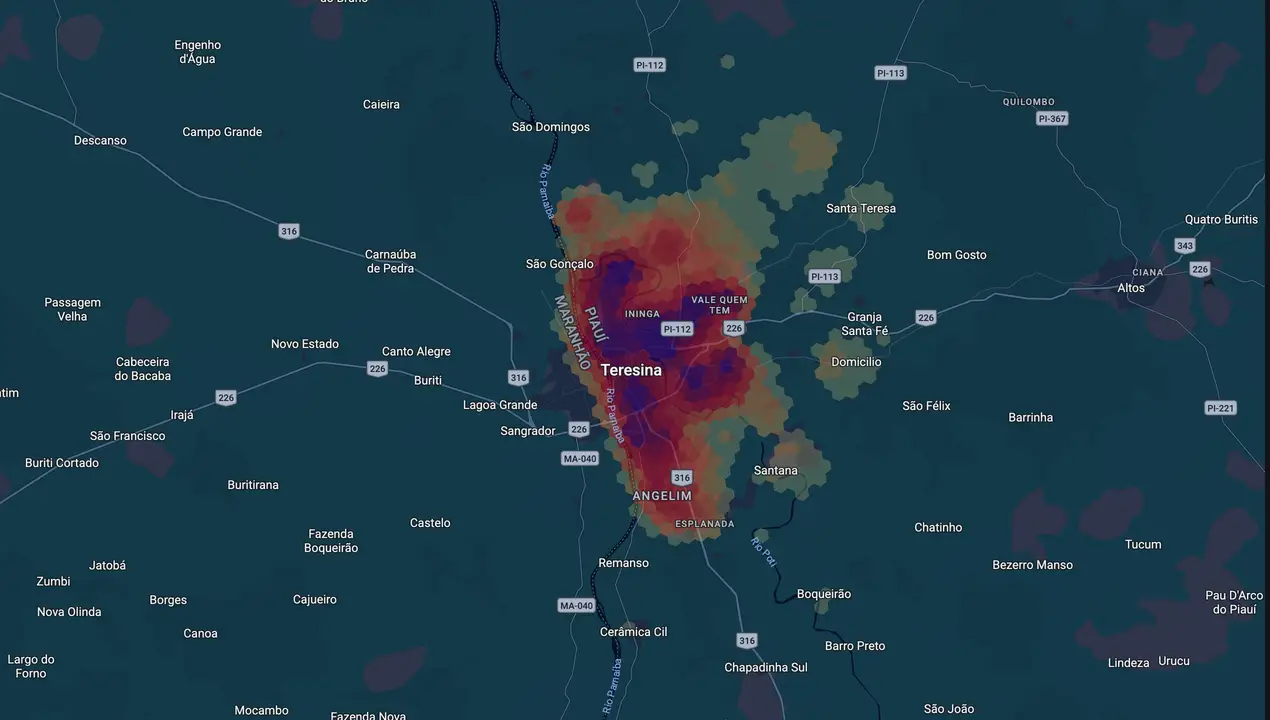 Mapa eleitoral de Venancio