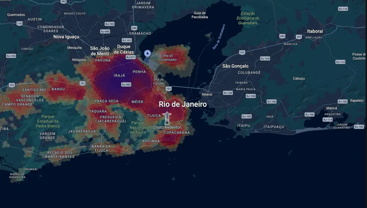 Mapa eleitoral de Vera Lins