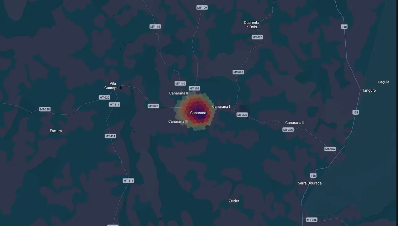 Mapa eleitoral de Vilson Biguelini