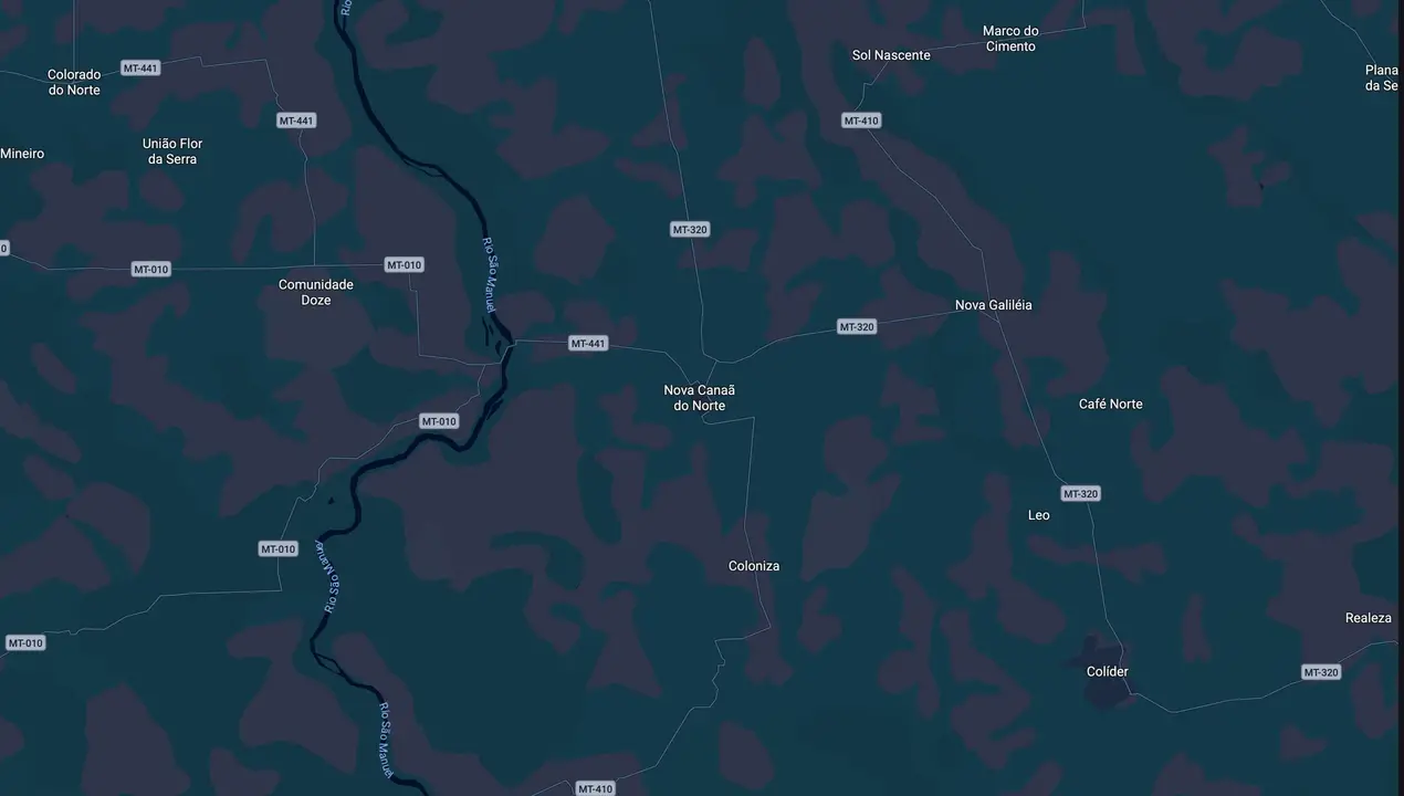 Mapa eleitoral de Vinicius Oliveira