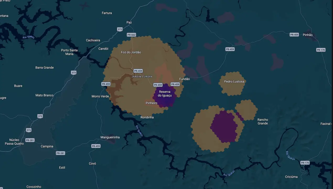 Mapa eleitoral de Vitorio