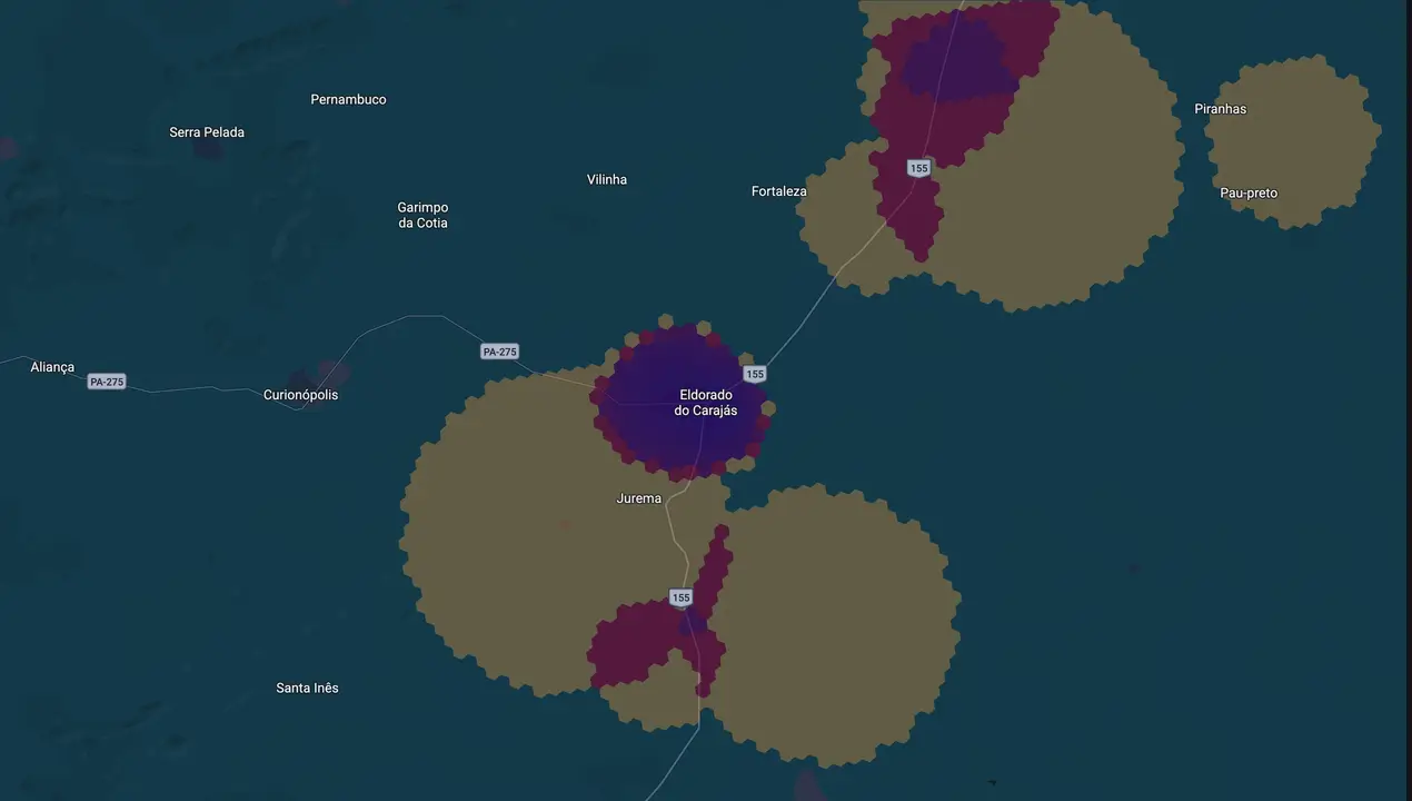 Mapa eleitoral de Wagne Machado