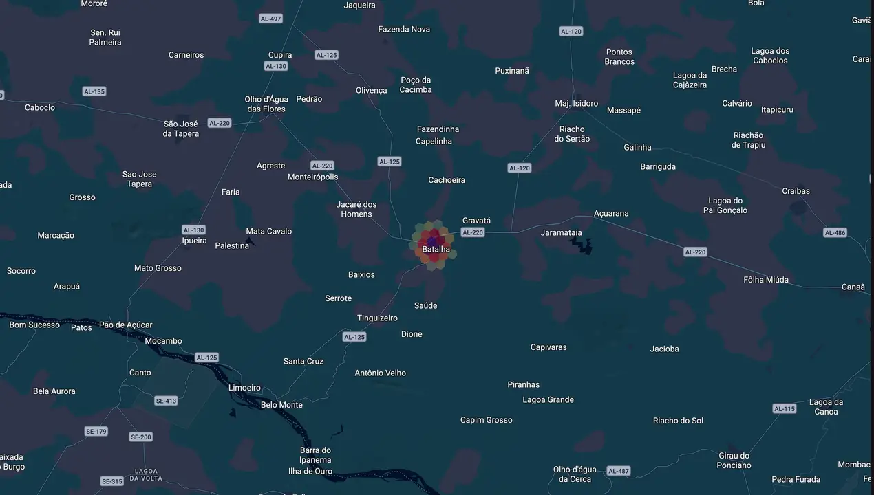 Mapa eleitoral de Wagney Dantas