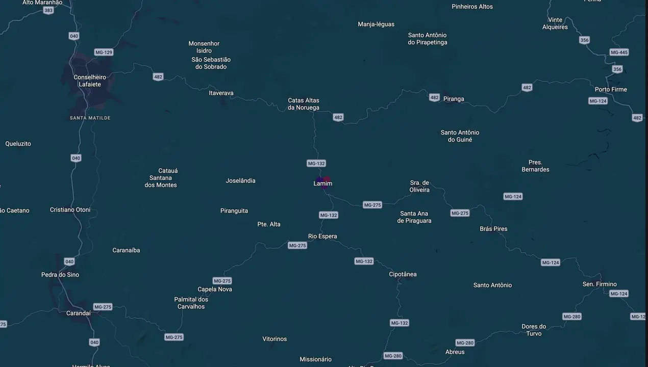 Mapa eleitoral de Waldiney