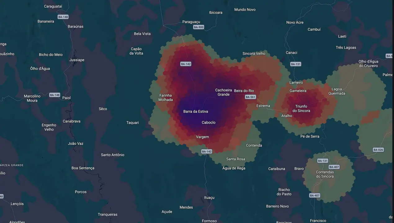 Mapa eleitoral de Wilson do Café