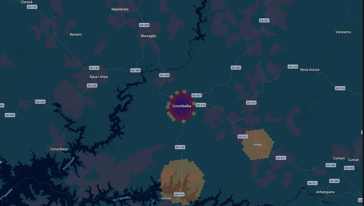 Mapa eleitoral de Wisner