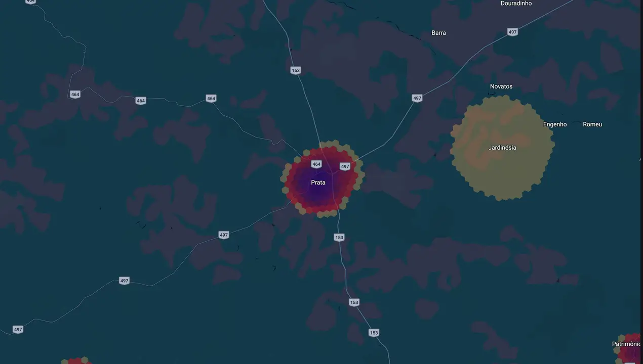 Mapa eleitoral de Xexéu