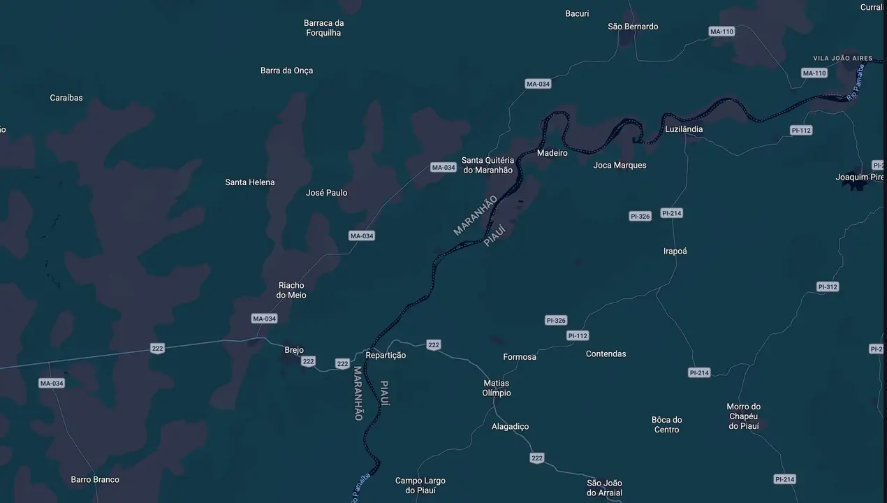 Mapa eleitoral de Zé Augusto