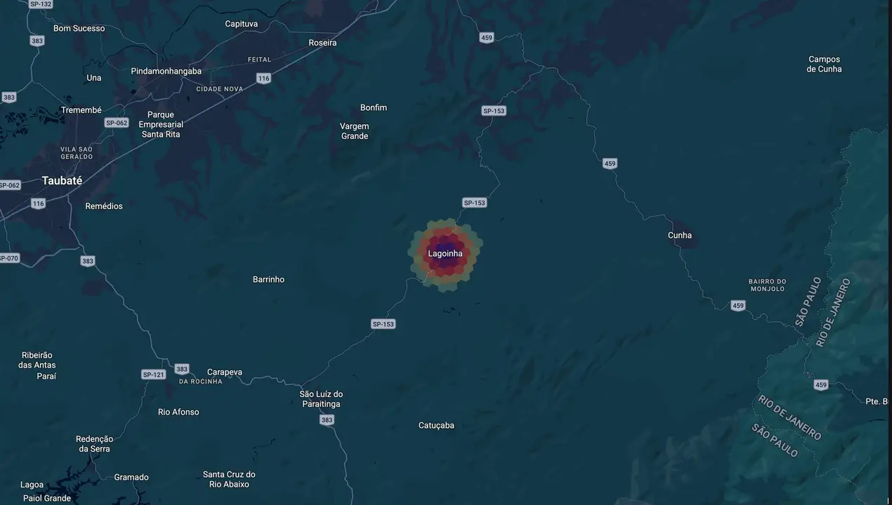 Mapa eleitoral de Zeca