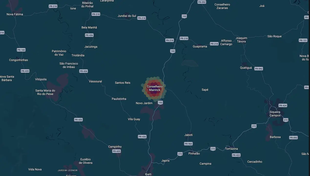 Mapa eleitoral de Zelei