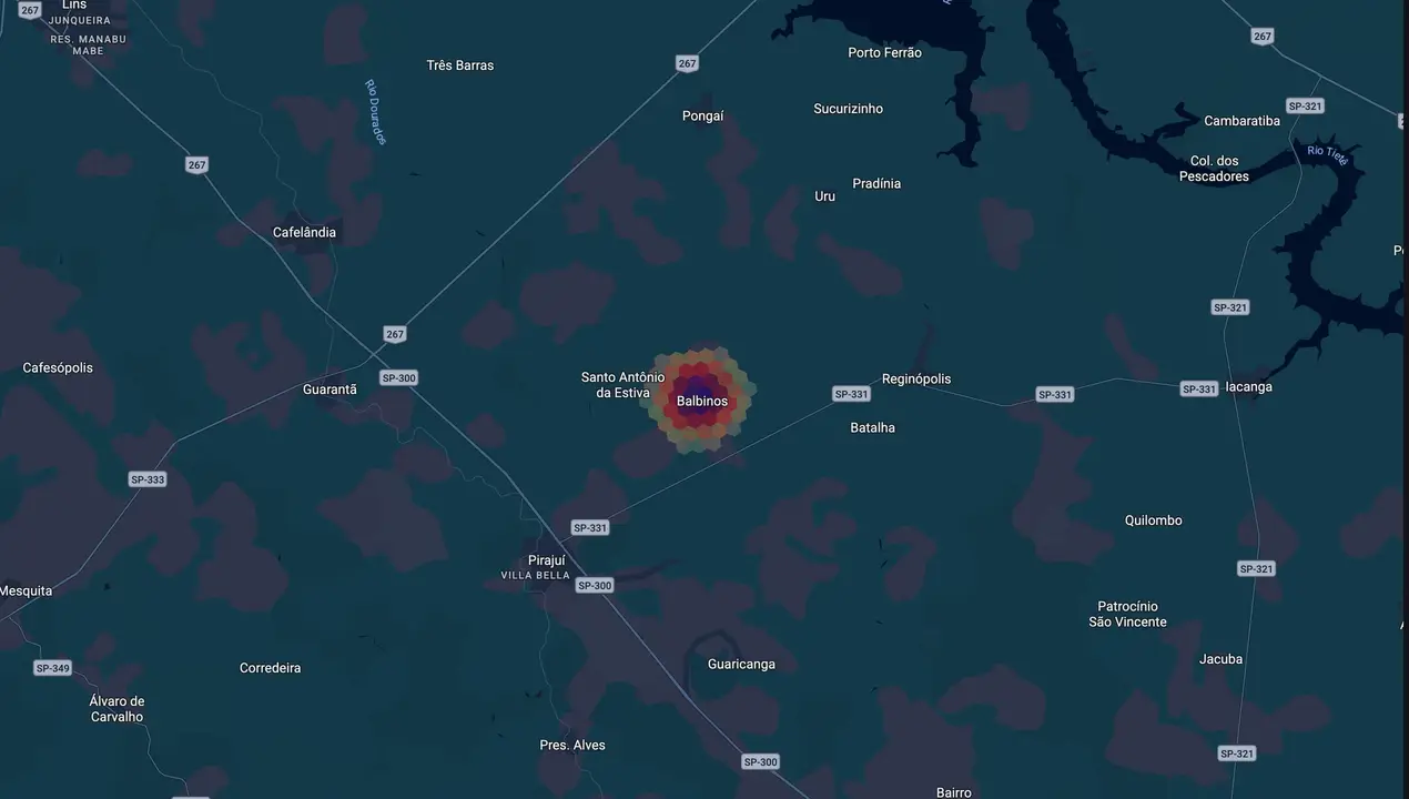 Mapa eleitoral de Zé Márcio
