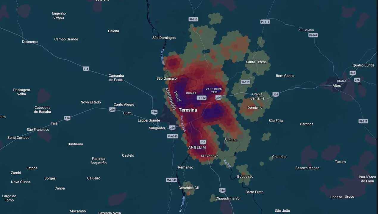 Mapa eleitoral de Zé Neto