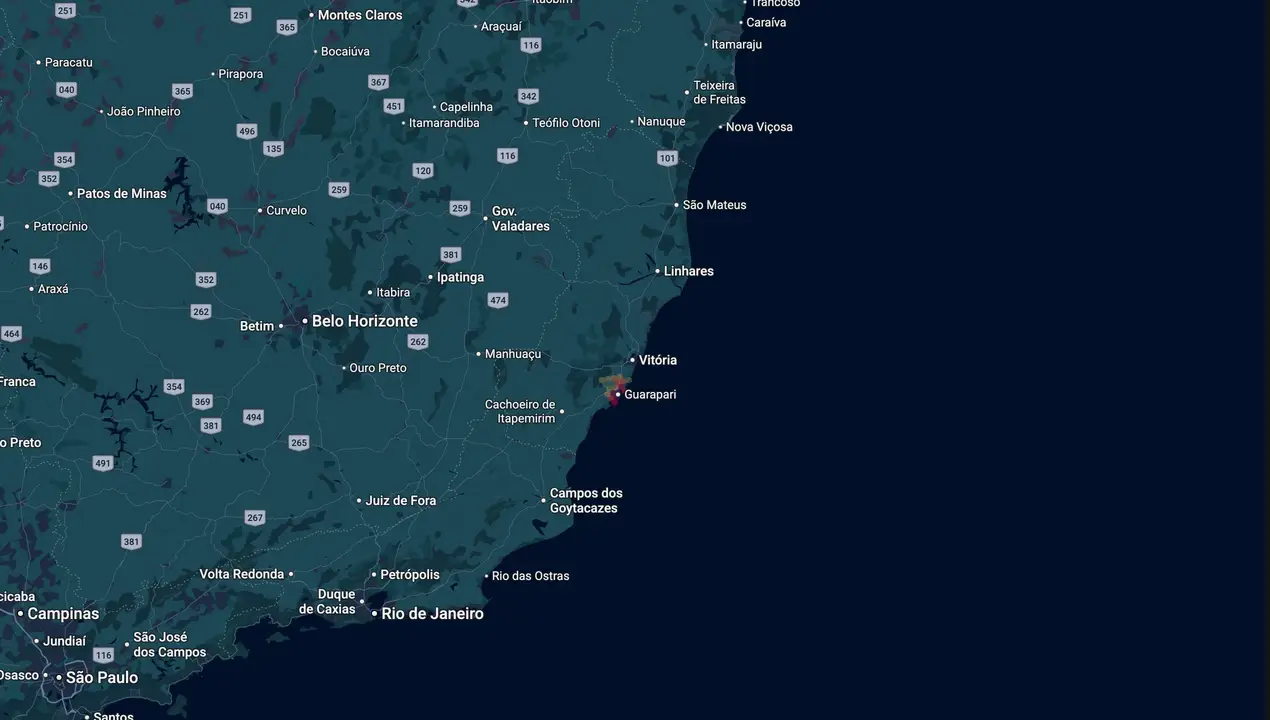 Mapa eleitoral de Zé Preto
