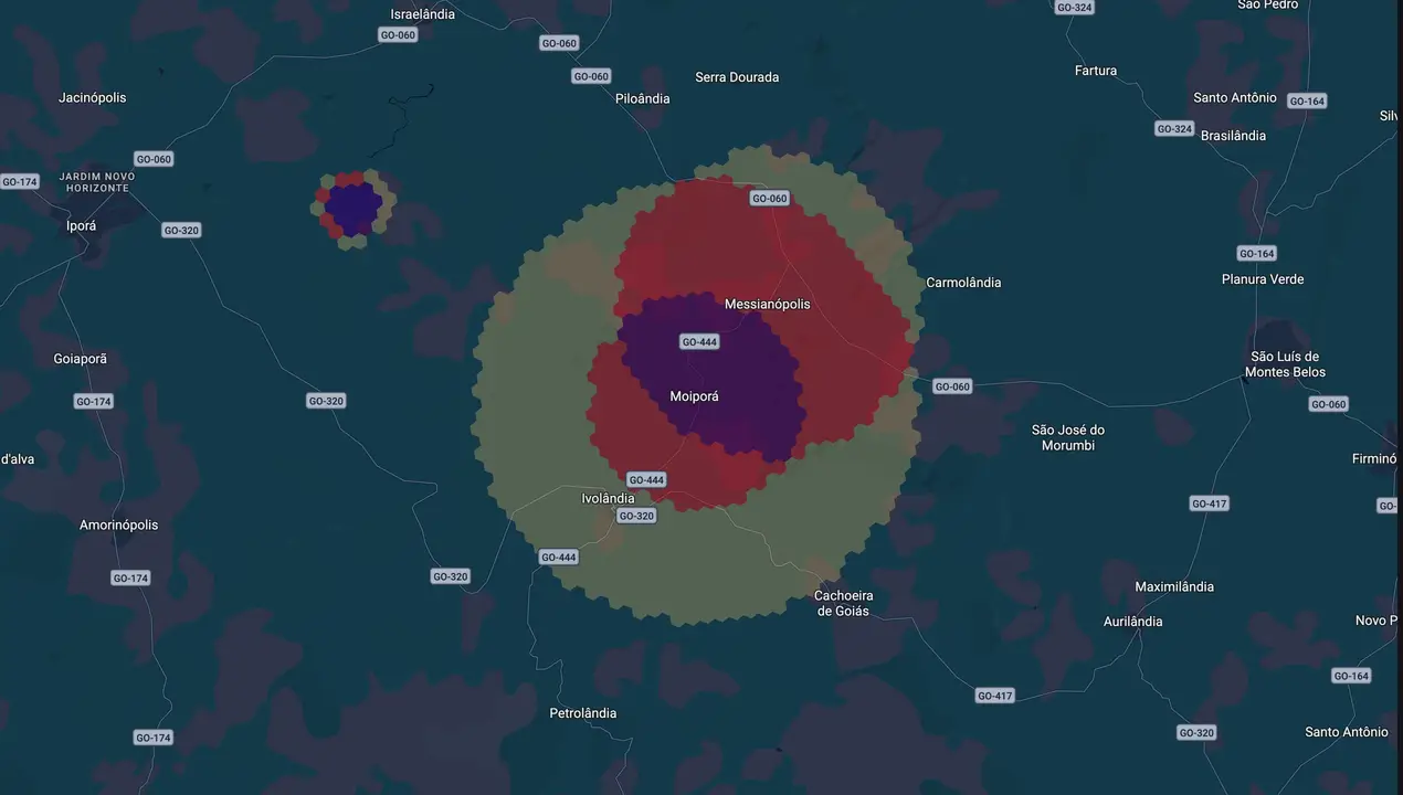 Mapa eleitoral de Zé Wilson