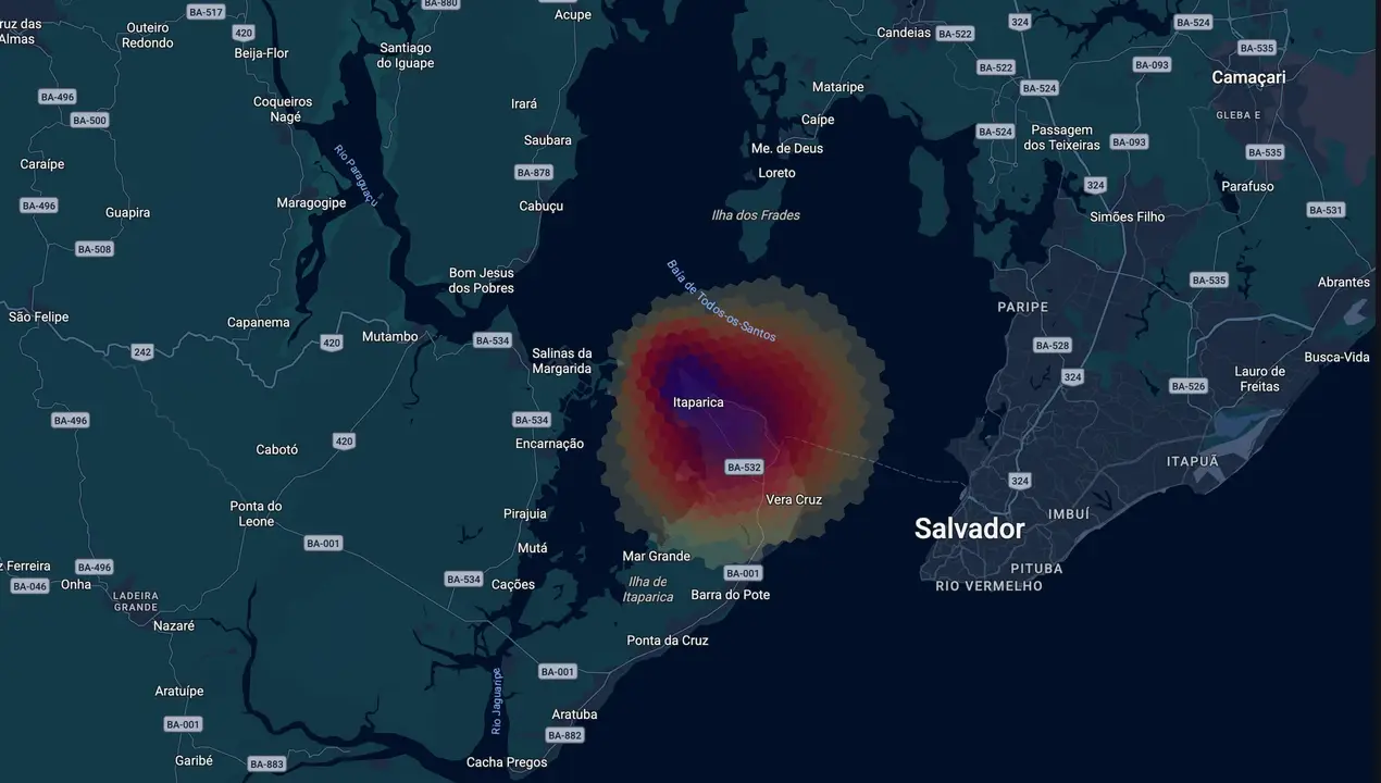 Mapa eleitoral de Zezinho