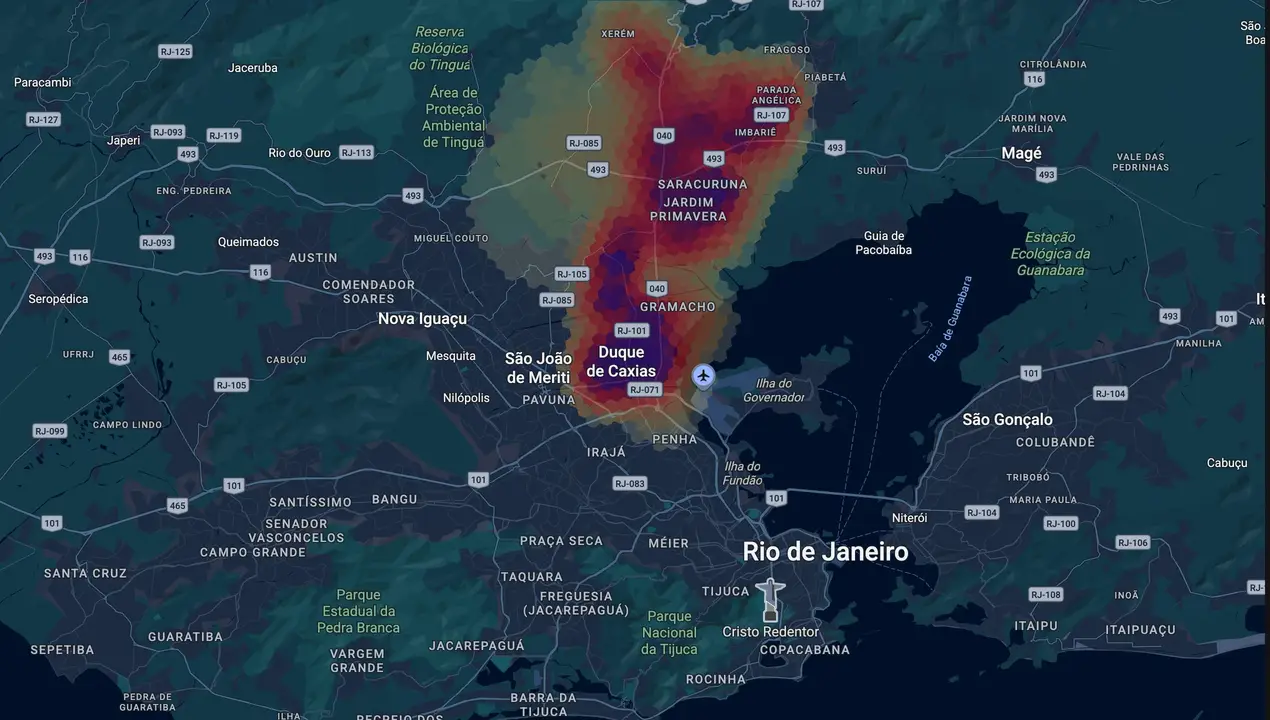 Mapa eleitoral de Zito
